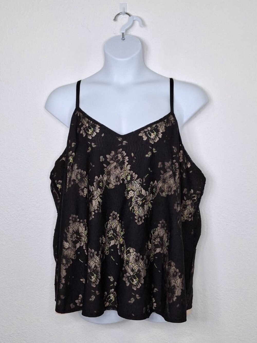 Torrid Sophie Lace Cami Top Sz 3 Neutral Whimsygoth Fairy Coquette